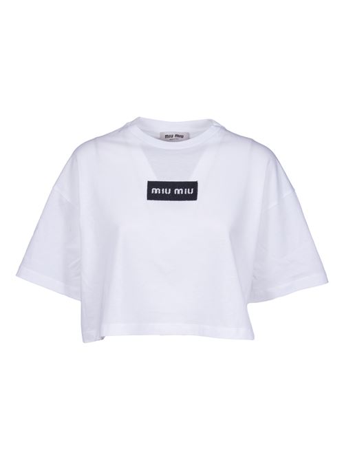 Jersey T-shirt MIU MIU | MJN38514ATS232F0009